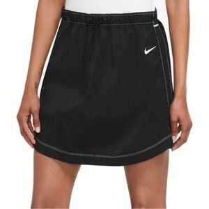 Nike Sportswear Nylon Swoosh High Rise‎ Skirt Women's DM6199-010 cons
